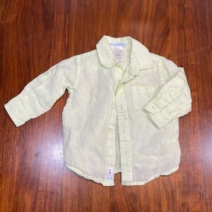 Janie and Jack | Linen Buttondown